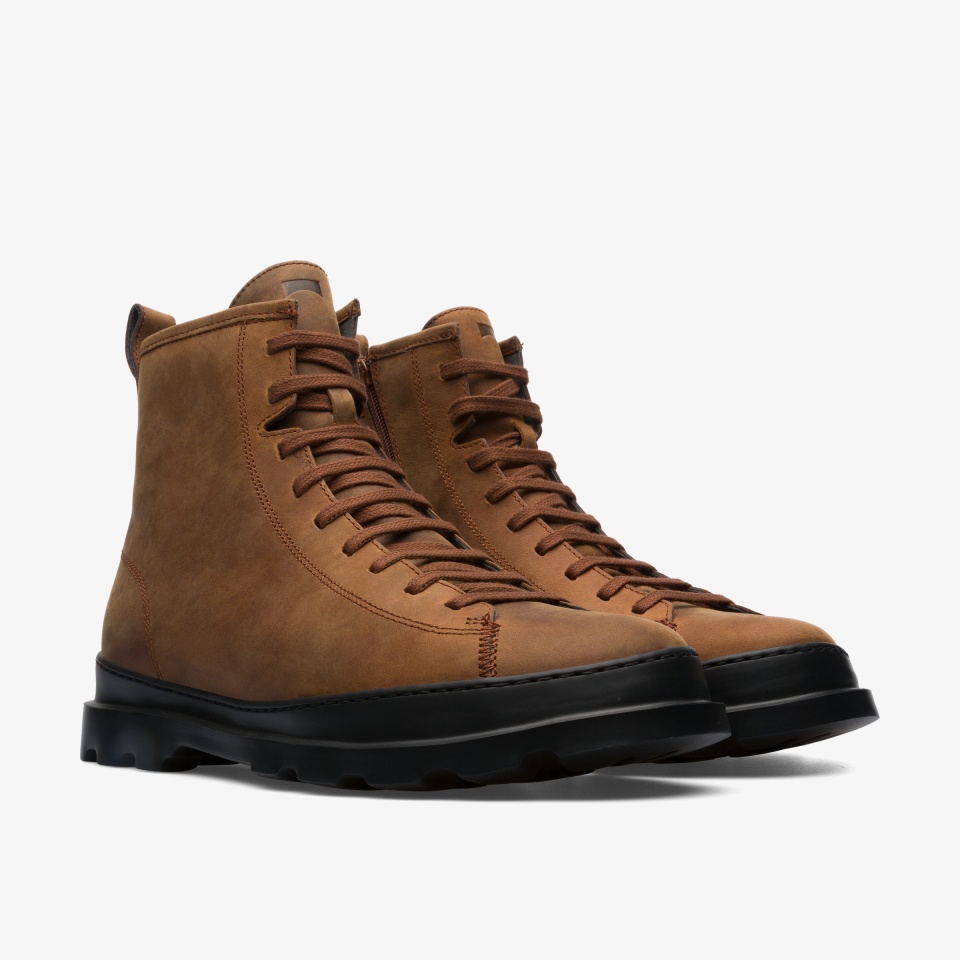 Camper Brutus Brown - Camper Mens Ankle Boots ||2794-EDABO||